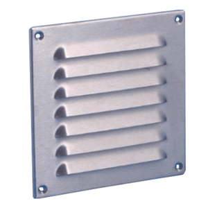Stainless steel ventilation grille
