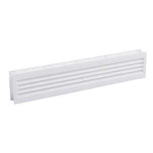 750029 Dr.vent.grille 455x90mm white