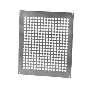 Ventilatieplaat (alu) 250 x  400mm