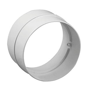 ventilation (round 125 mm) connection piece, 125 mm