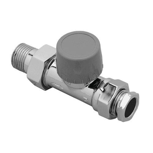Radson radiator valve 1/2" - straight
