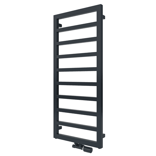 Radson Squara bathroom radiator, anthracite grey