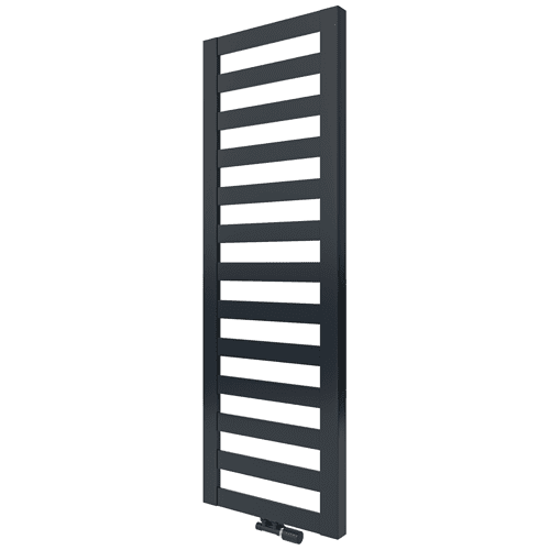 Radson Rasp bathroom radiator, anthracite grey