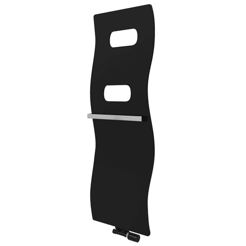 Radson Impulse bathroom radiator, jet black