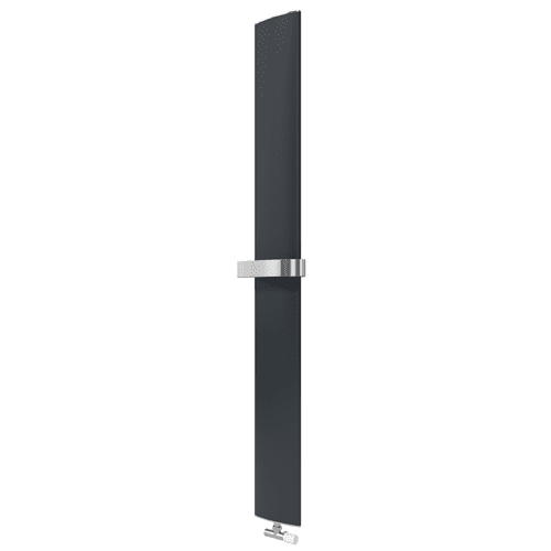 Radson Slim bathroom radiator, anthracite grey