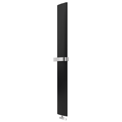 Radson Slim bathroom radiator, jet black