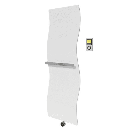Radson Impulse E electric bathroom radiator, anthracite grey