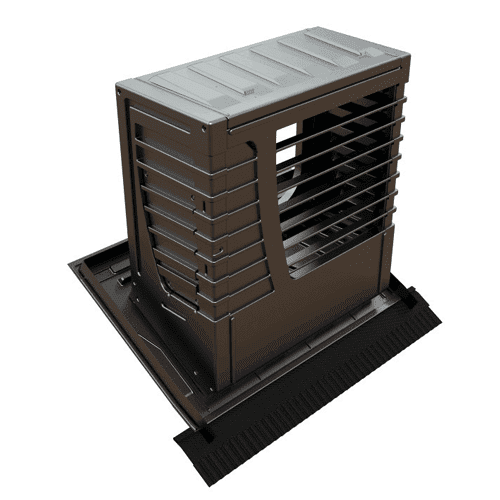 Ubbink Decorio air heat pump casing 30°-55°