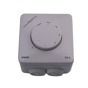 Orcon electronic control unit, MTY = flush and surface mounting