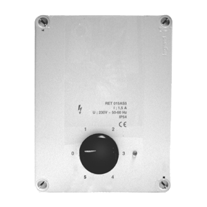 Orcon 5-mode control unit, surface mounted