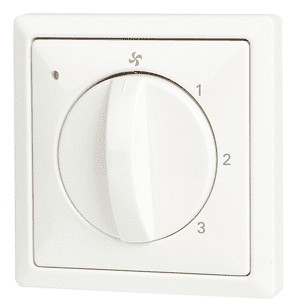 Renovent 4-mode switch for flush mounting with filter indication