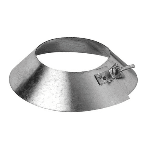 Galvanised storm collar