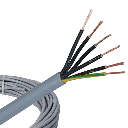 Control cable 7 x 1mm2, ring
