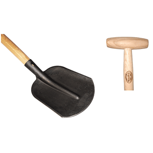 Bats shovel with ash handle, 110 cm