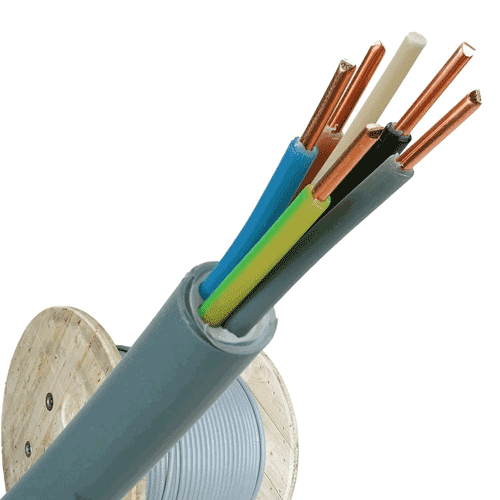 900584 Inst.cable YMvK 5G2,5 500m haspel