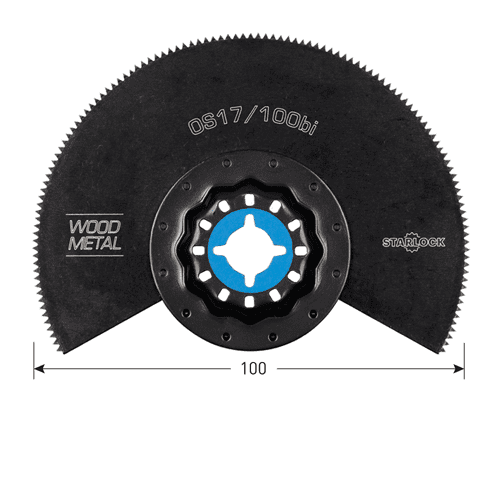 900740 Saw blade OS17 hout/met d=100