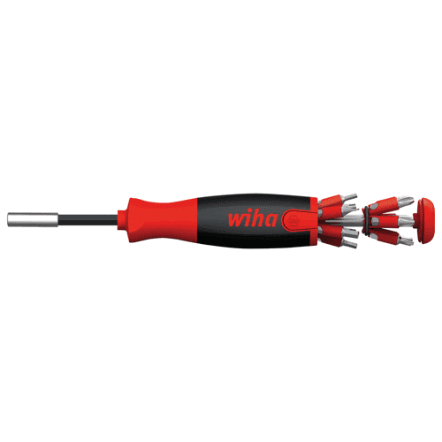 WIHA LiftUp screwdriver with 12 bits