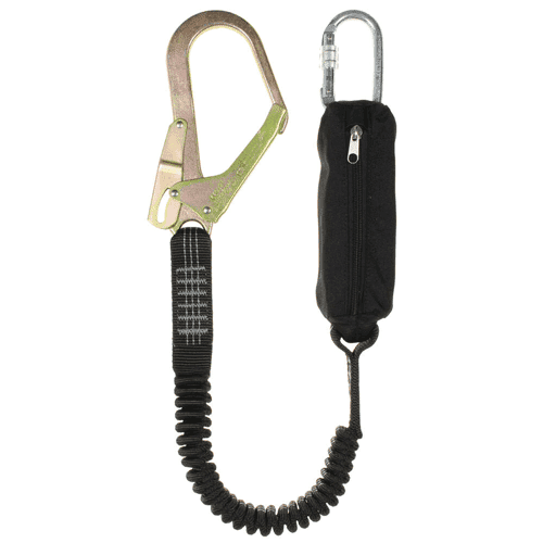 EDGE Delta-1 safety rope with shock absorber and strap