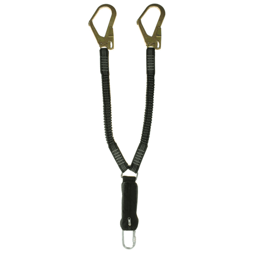 EDGE Delta-2 elastic safety rope with shock absorber and strap