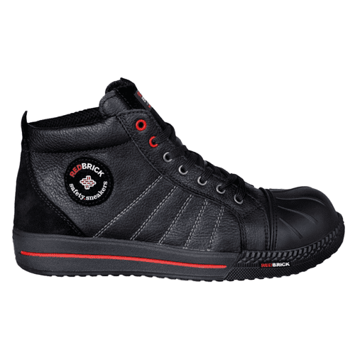 Redbrick work shoes Onyx S3 - black/red
