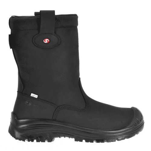 Sixton safety boots Montana S3 wool - black