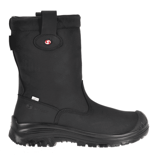 Sixton werklaarzen Montana S3 wol - zwart