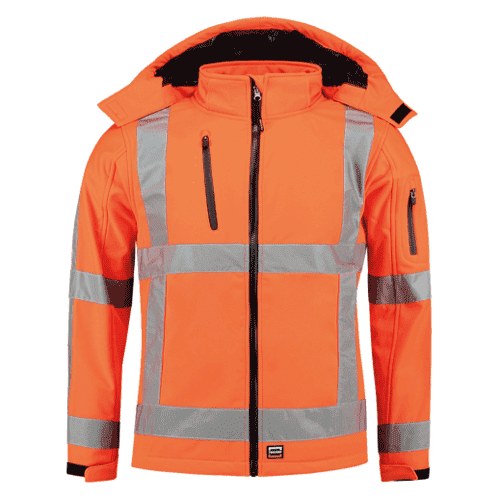 Tricorp softshell jacket high-visibility - fluorescent orange