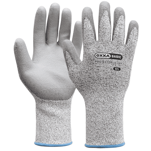 Werkhandschoen M-Safe, grijs