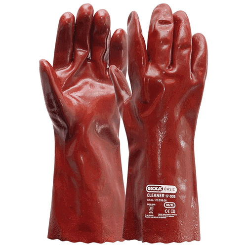 921076 Glove oil-res.red 35cm Cat2