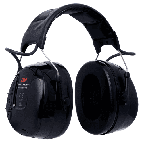3M Peltor ear defenders with Pro FM radio
