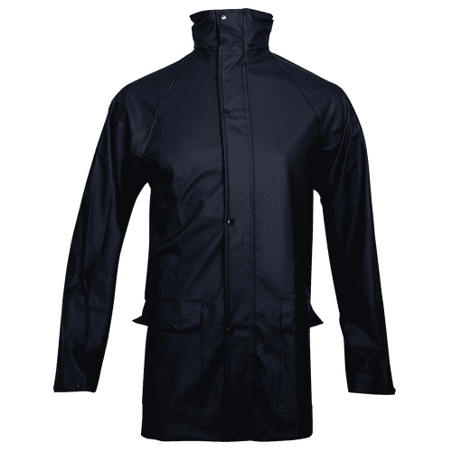 921167 #Werkjas regen Walaka blauw XXL