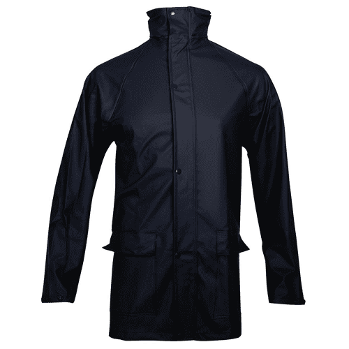 921166 Work coat rain Walaka blue XL