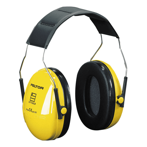 921228 Ear defenders Optime 1 yel.