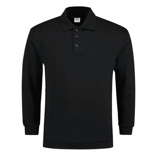 Tricorp polosweater boord - black