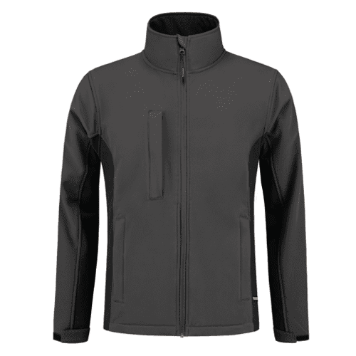 Tricorp soft Shell jacket bi-color - dark grey/black