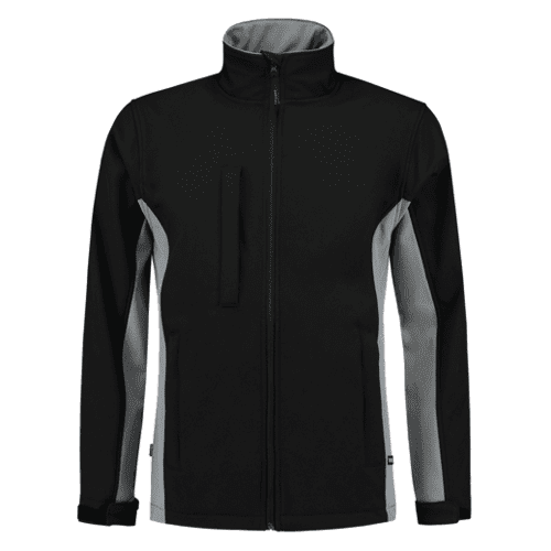 Tricorp soft Shell jacket bi-color - black/grey