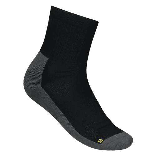 921897 Worksock light d.gr/blk 35-38(2pce)