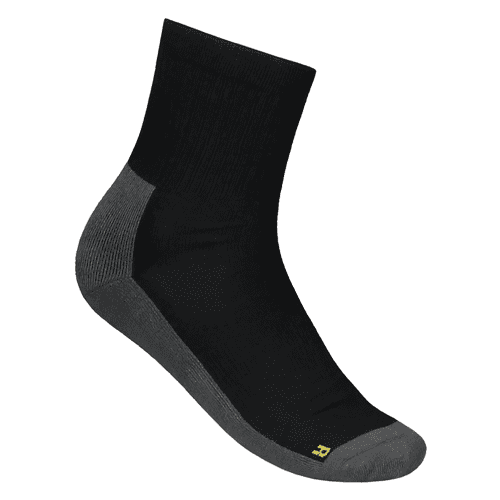 summer socks black - dark grey, size 35-38