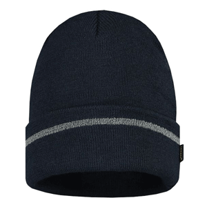 Tricorp hat with reflective strip, navy
