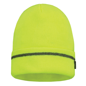 Tricorp hat with reflective strip, yellow