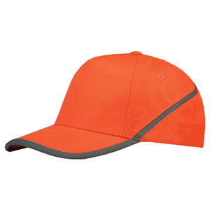 Cap with reflective strip - orange (TCP2000)