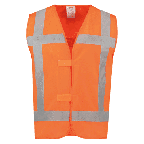 High visibility waistcoat - orange (V-RWS)