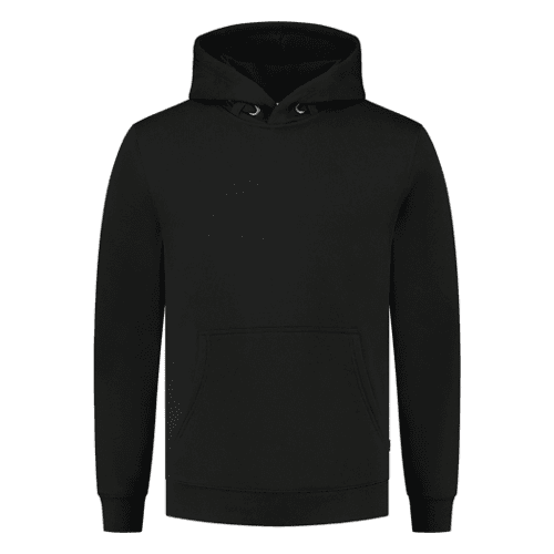 Tricorp sweater met capuchon - black