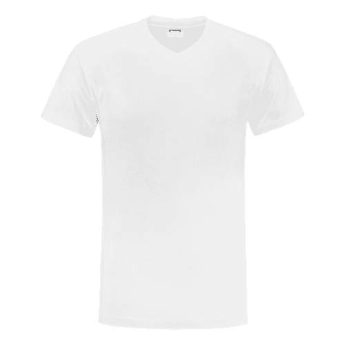 Tricorp T-shirt V-hals - white