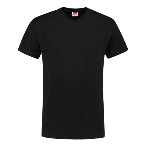 Tricorp T-shirt V-hals - black