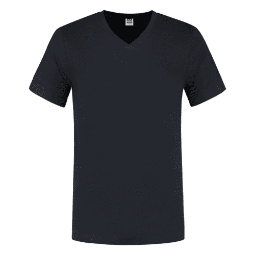 Tricorp T-shirt V-neck fitted - navy