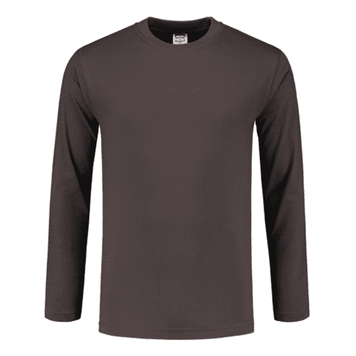 Tricorp t-shirt lange mouw darkgrey (TL190)