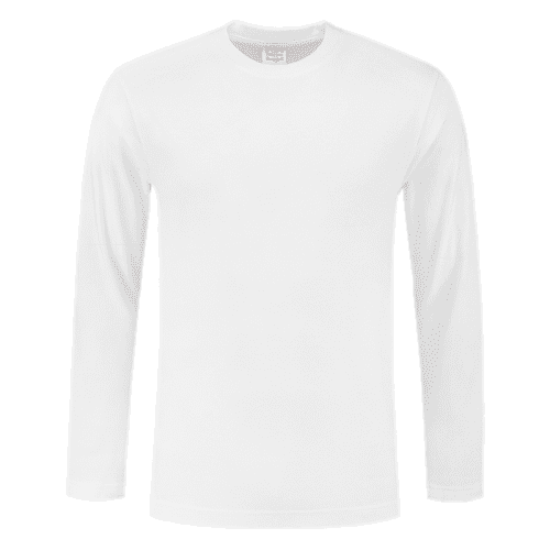 Tricorp T-shirt met lange mouwen - white