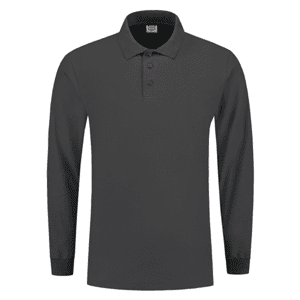 Tricorp polo shirt long sleeves - dark grey