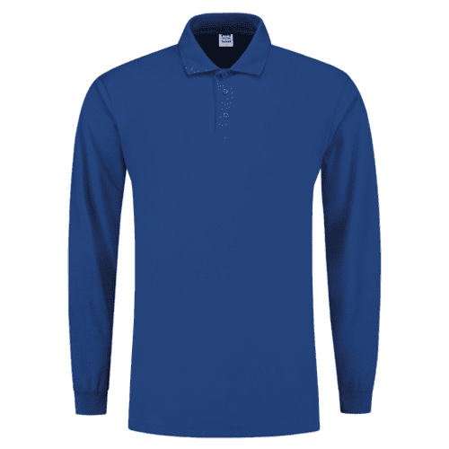 Tricorp polo shirt long sleeves - royal blue